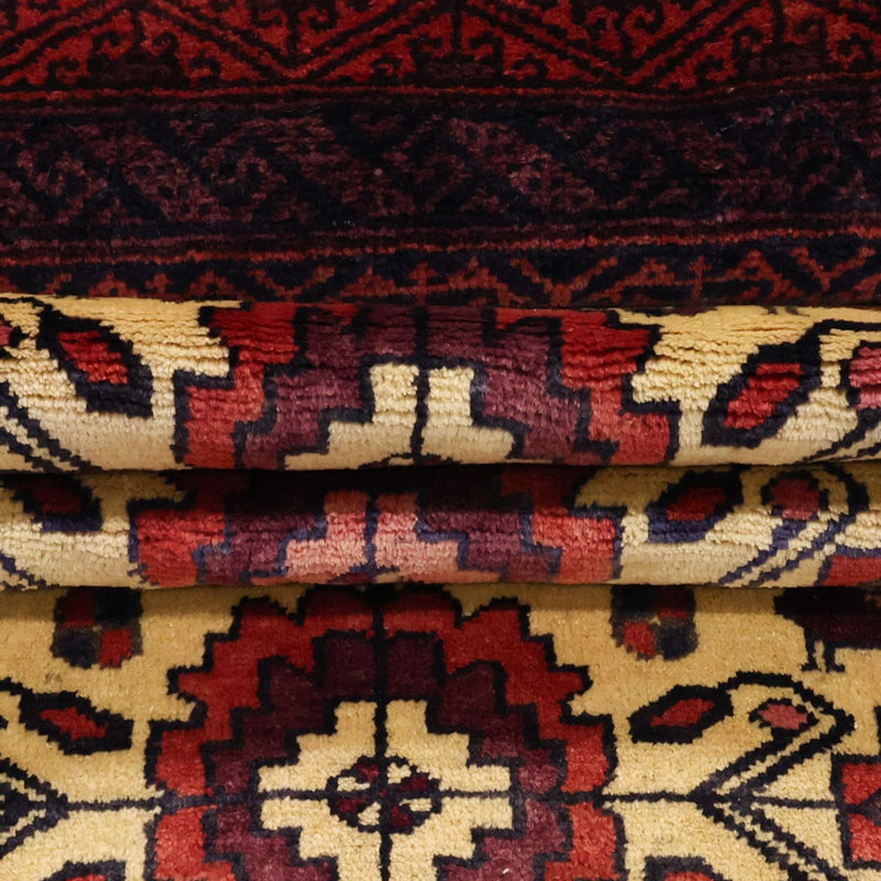 Løber Baluch-tæppe - 212 x 97 cm - lysegrøn