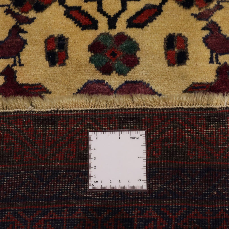 Løber Baluch-tæppe - 212 x 97 cm - lysegrøn