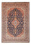 Persisk tæppe - Keshan - 321 x 221 cm - mørkeblå