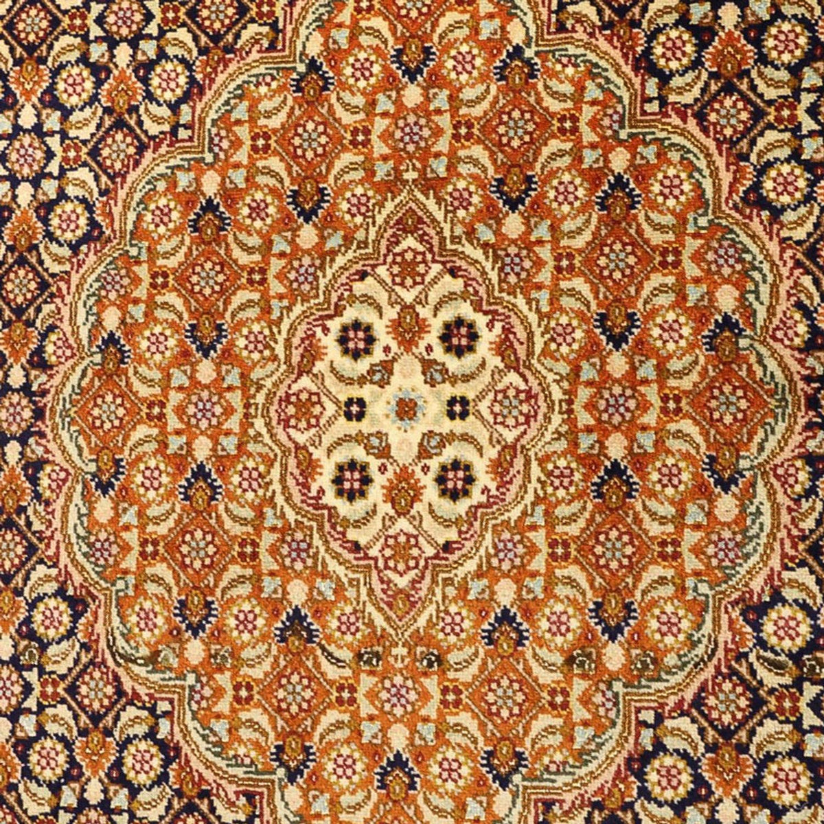Persisk tæppe - Tabriz - Royal - Royal - 153 x 101 cm - mørk beige