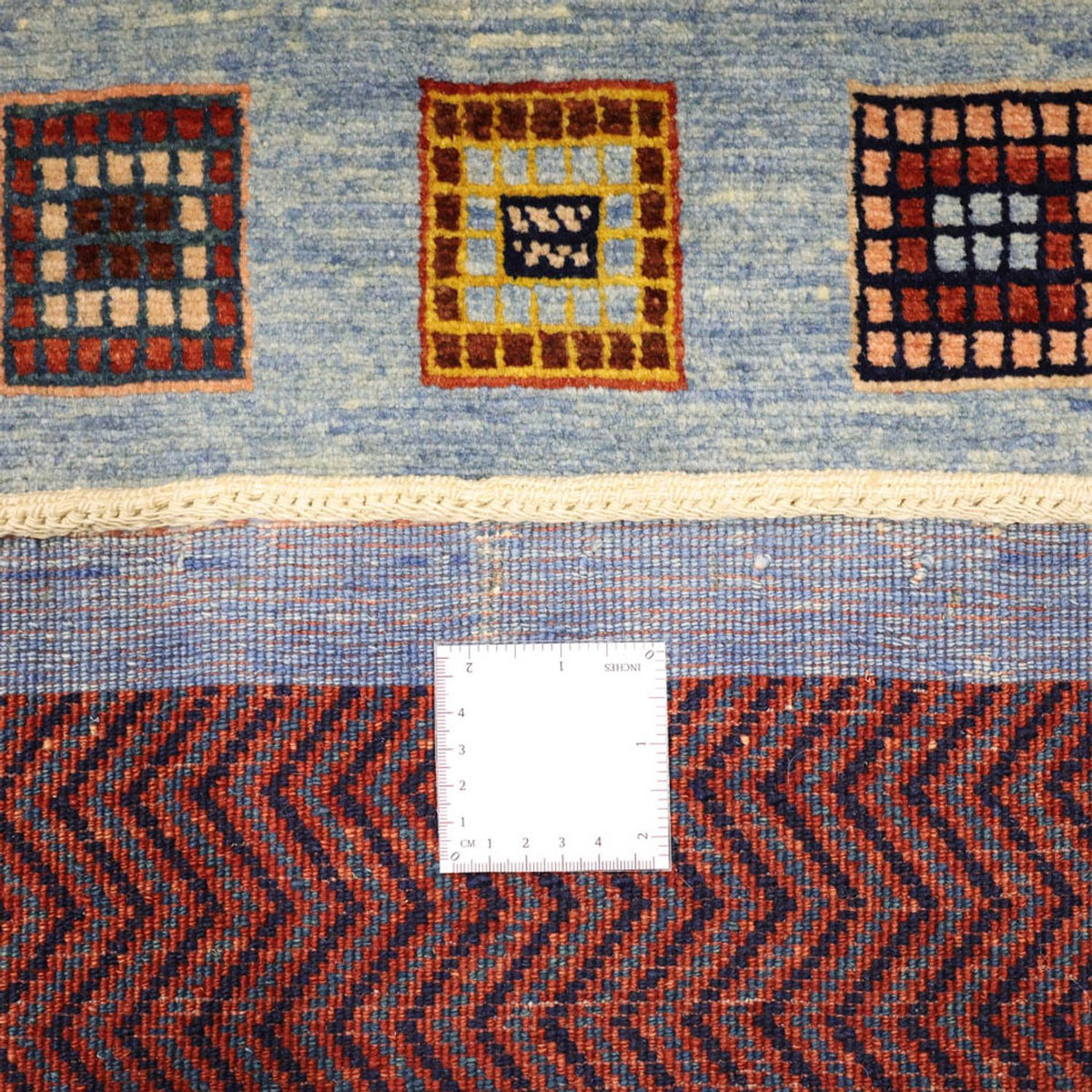 Gabbeh Tæppe - Loribaft Persisk - 159 x 103 cm - flerfarvet