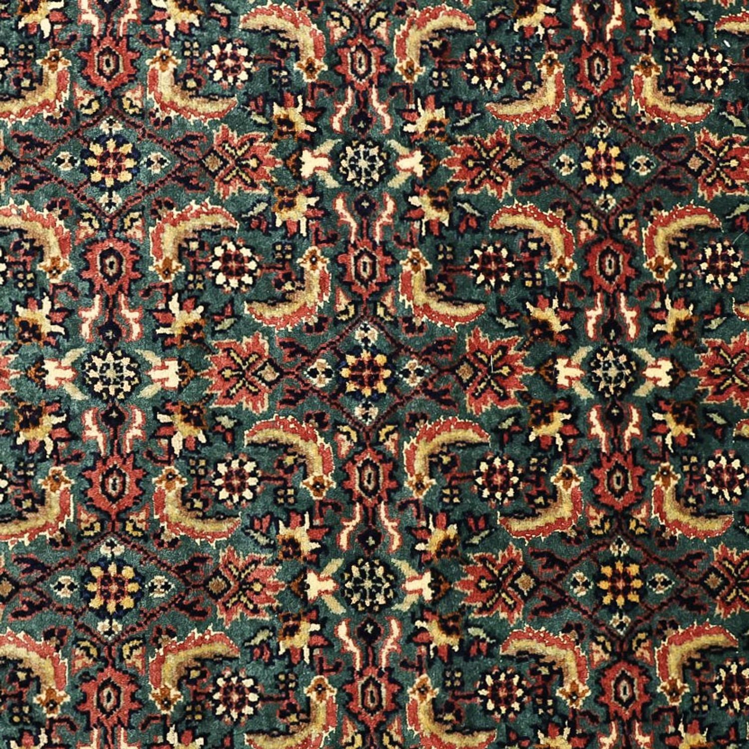 Persisk tæppe - Bijar - Royal - 301 x 203 cm - mørkeblå