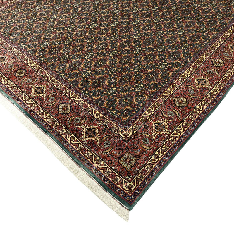 Persisk tæppe - Bijar - Royal - 301 x 203 cm - mørkeblå