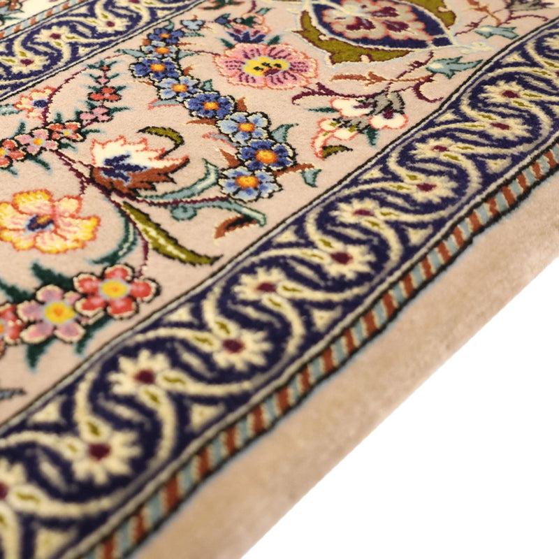 Persisk tæppe - Isfahan - Premium - 171 x 111 cm - mørk beige