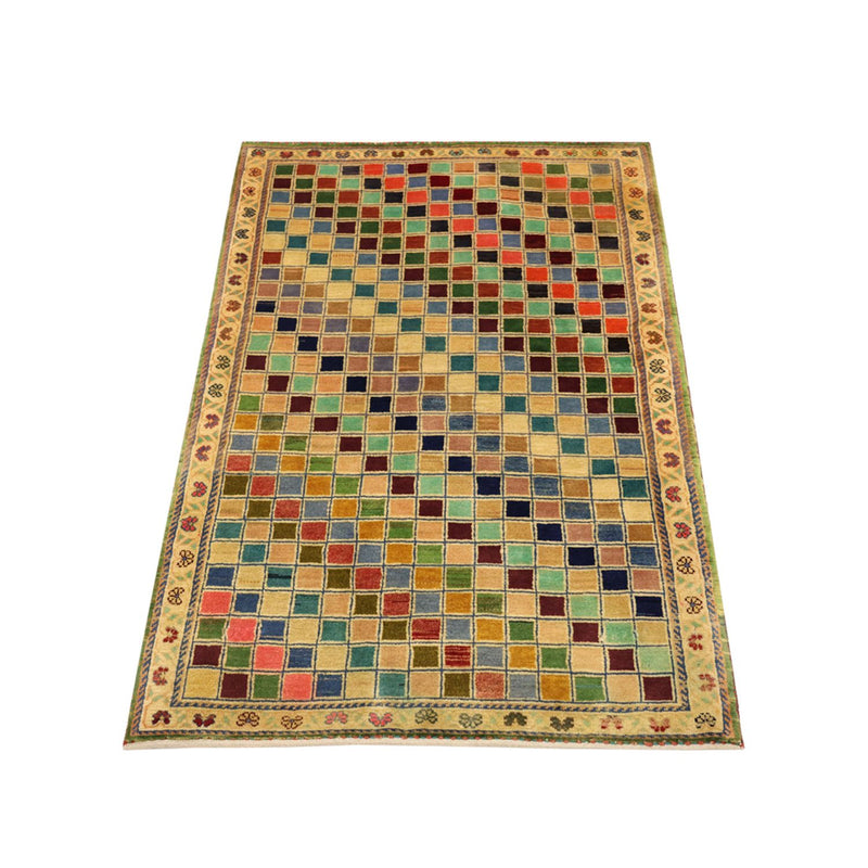 Gabbeh Tæppe - Loribaft Persisk - 117 x 79 cm - flerfarvet