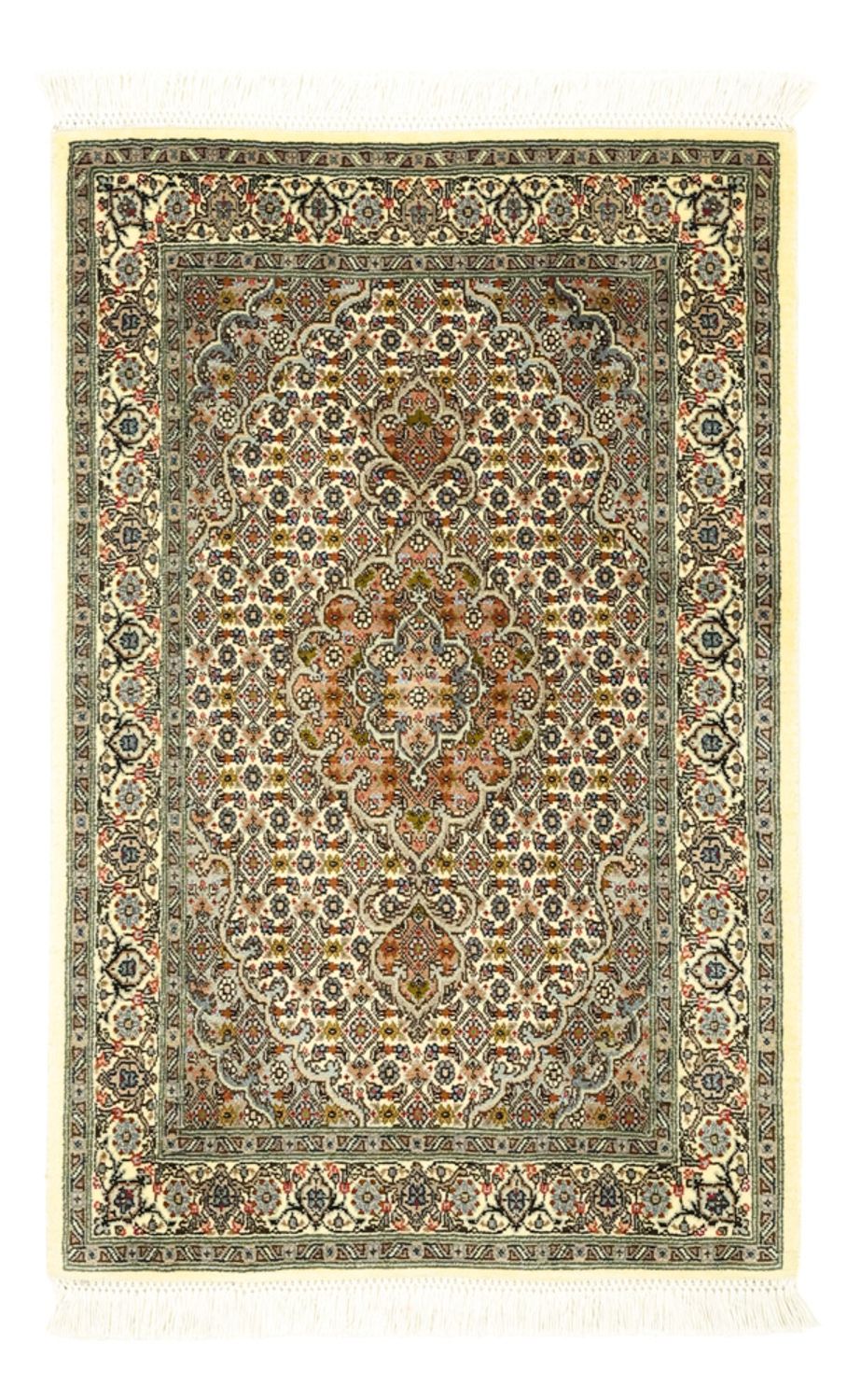 Persisk tæppe - Tabriz - Royal - 92 x 59 cm - mørk beige