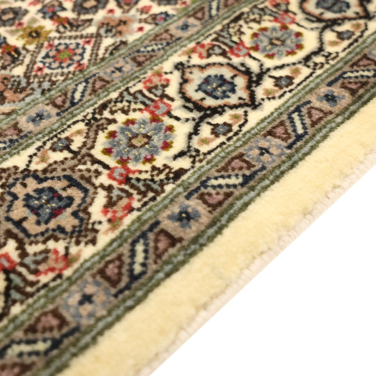 Persisk tæppe - Tabriz - Royal - 92 x 59 cm - mørk beige