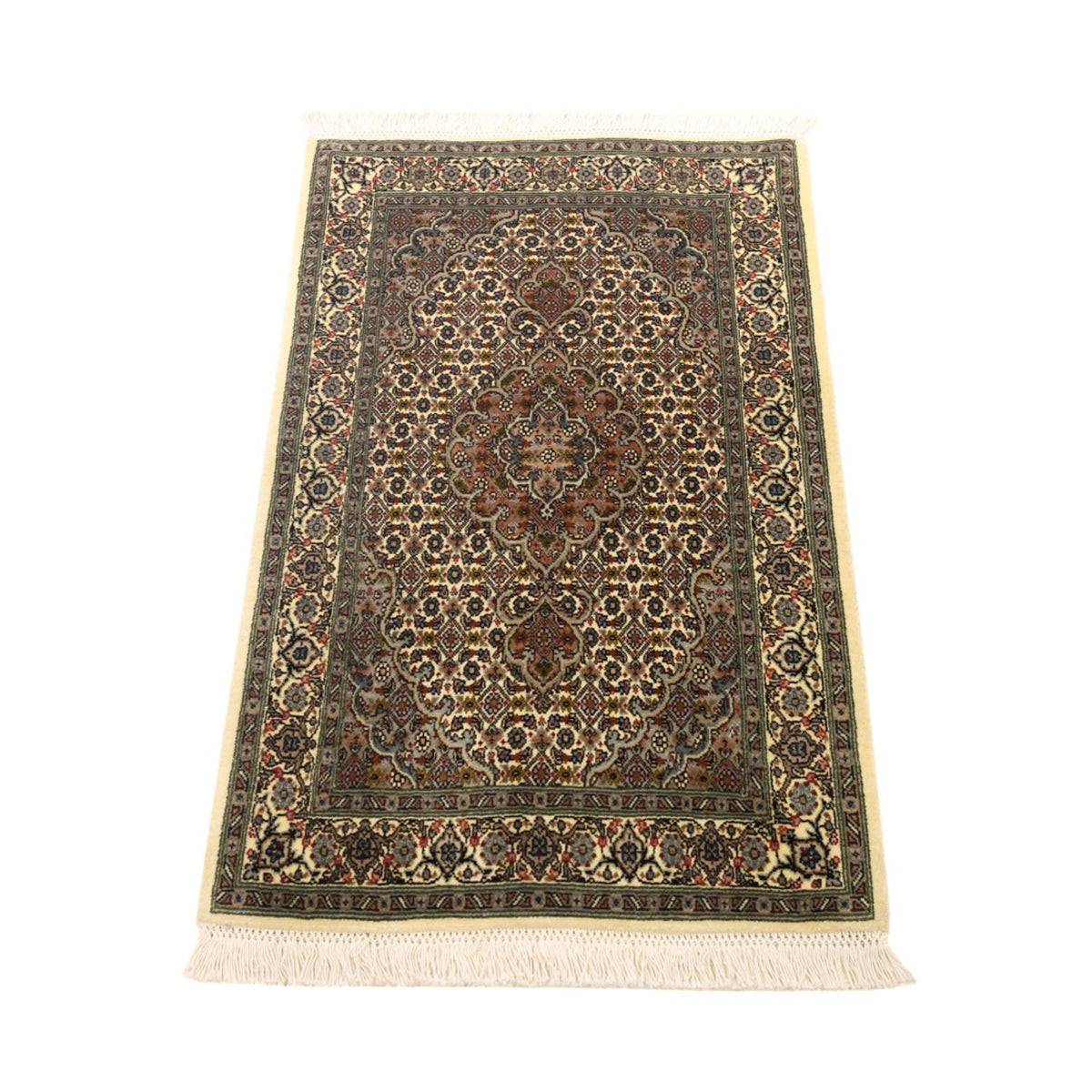Persisk tæppe - Tabriz - Royal - 92 x 59 cm - mørk beige