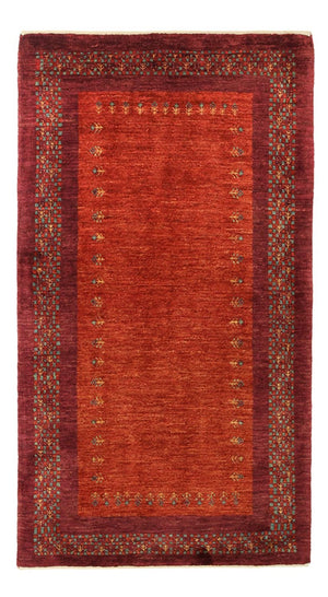 Gabbeh-tæppe - Kashkuli Persisk - 145 x 78 cm - mørkerød