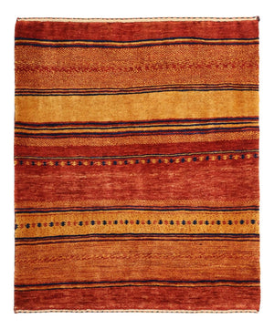 Gabbeh-tæppe - Kashkuli Persisk - 92 x 78 cm - flerfarvet