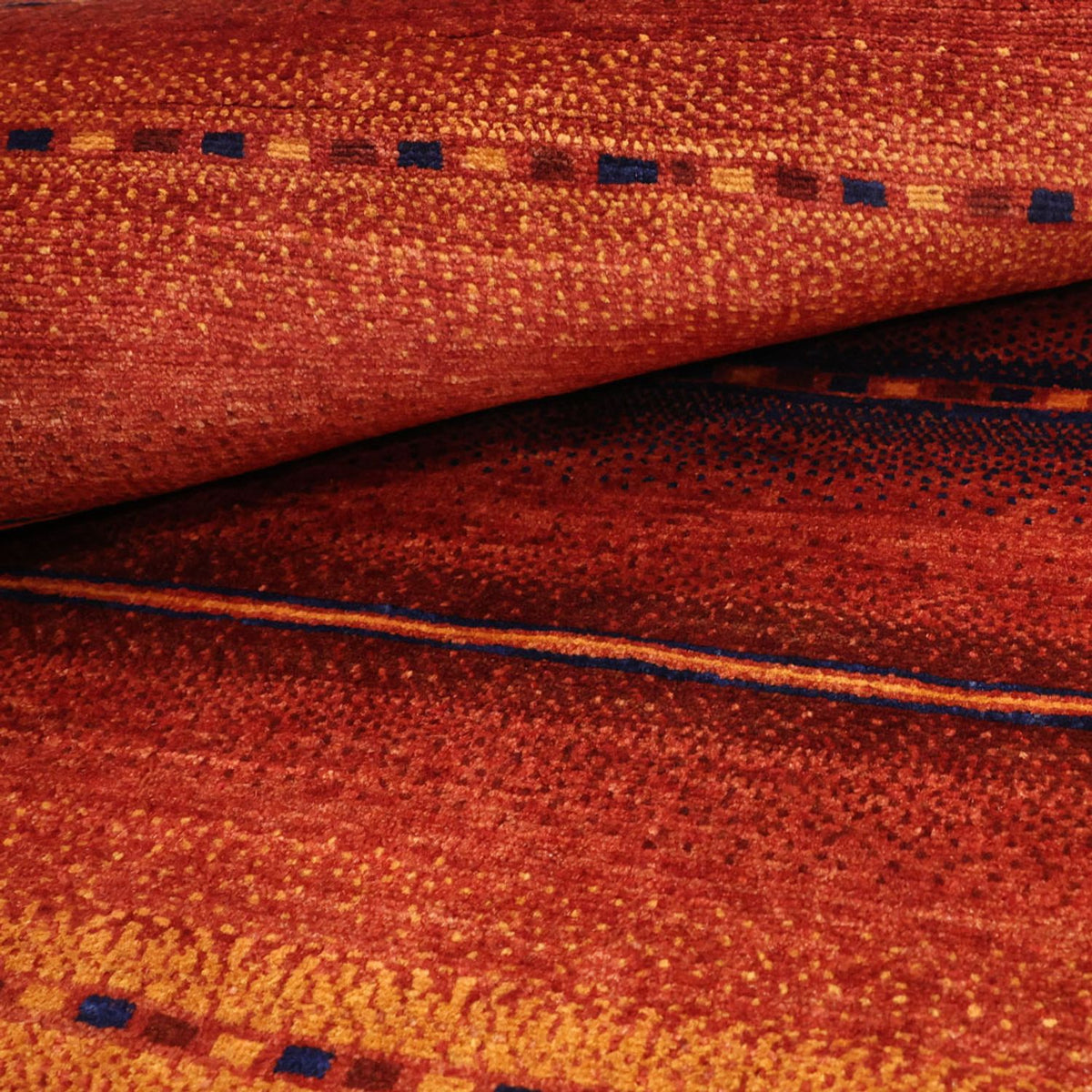 Gabbeh-tæppe - Kashkuli Persisk firkantet  - 119 x 101 cm - flerfarvet