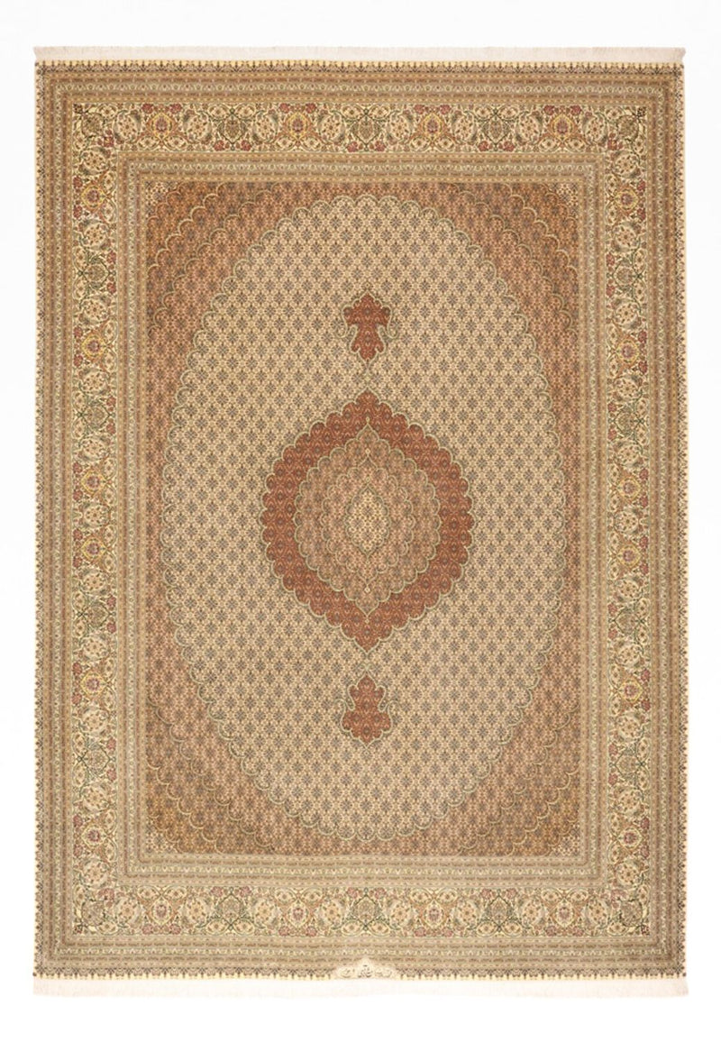 Persisk tæppe - Tabriz - Royal - Royal - 350 x 251 cm - sand