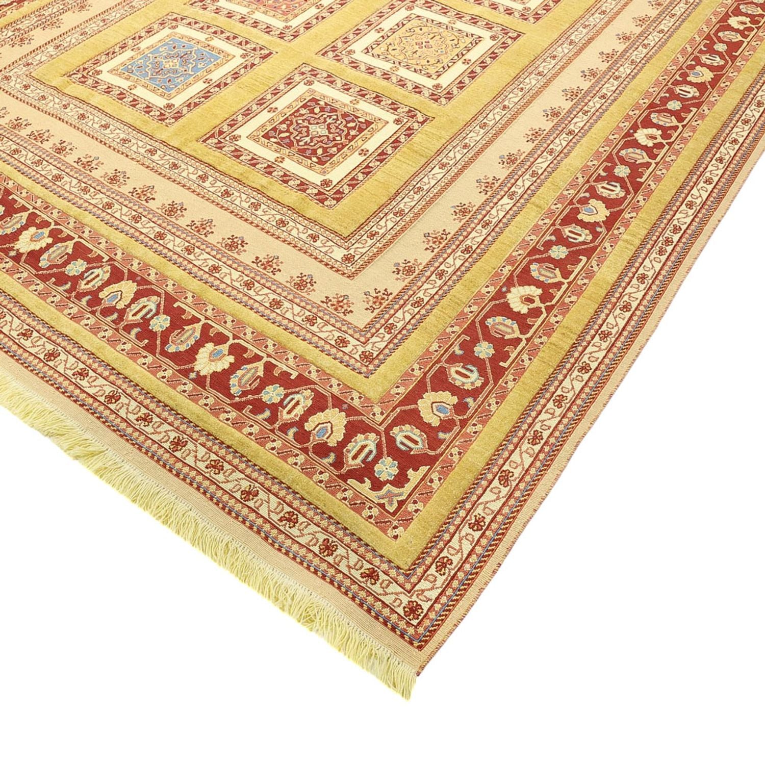 Kelim-tæppe - orientalsk - 297 x 208 cm - flerfarvet