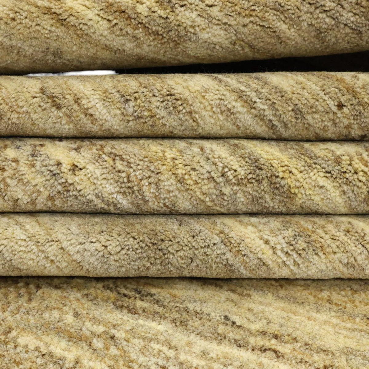 Gabbeh Tæppe - Loribaft Persisk - 238 x 175 cm - mørk beige