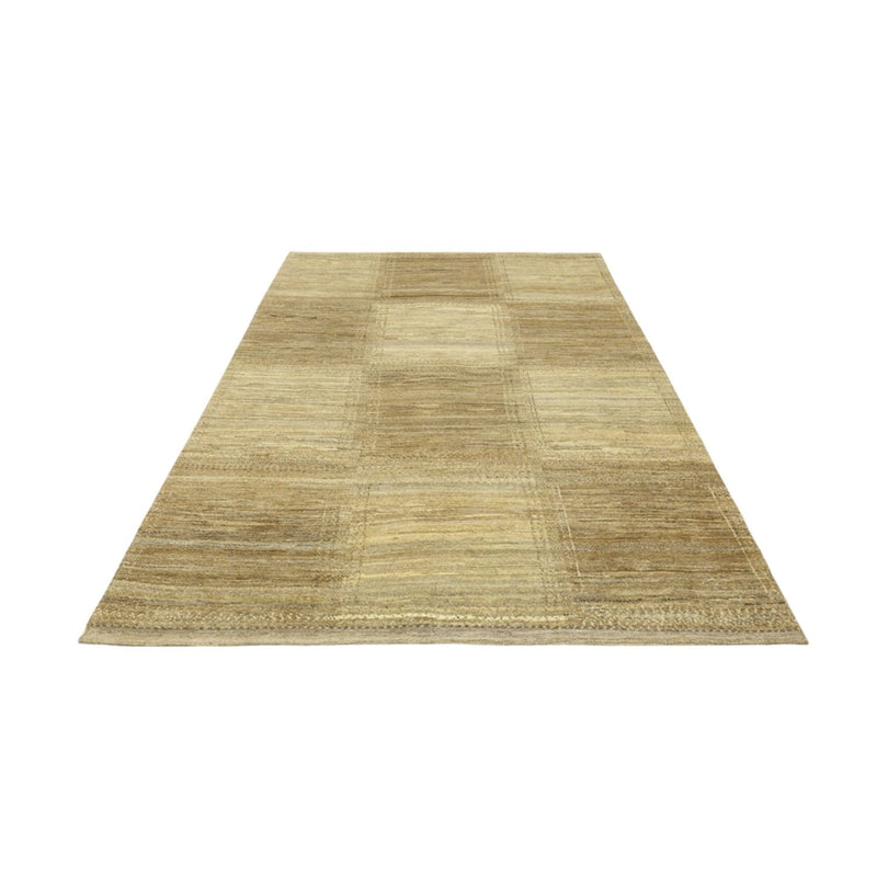 Gabbeh Tæppe - Loribaft Persisk - 238 x 175 cm - mørk beige