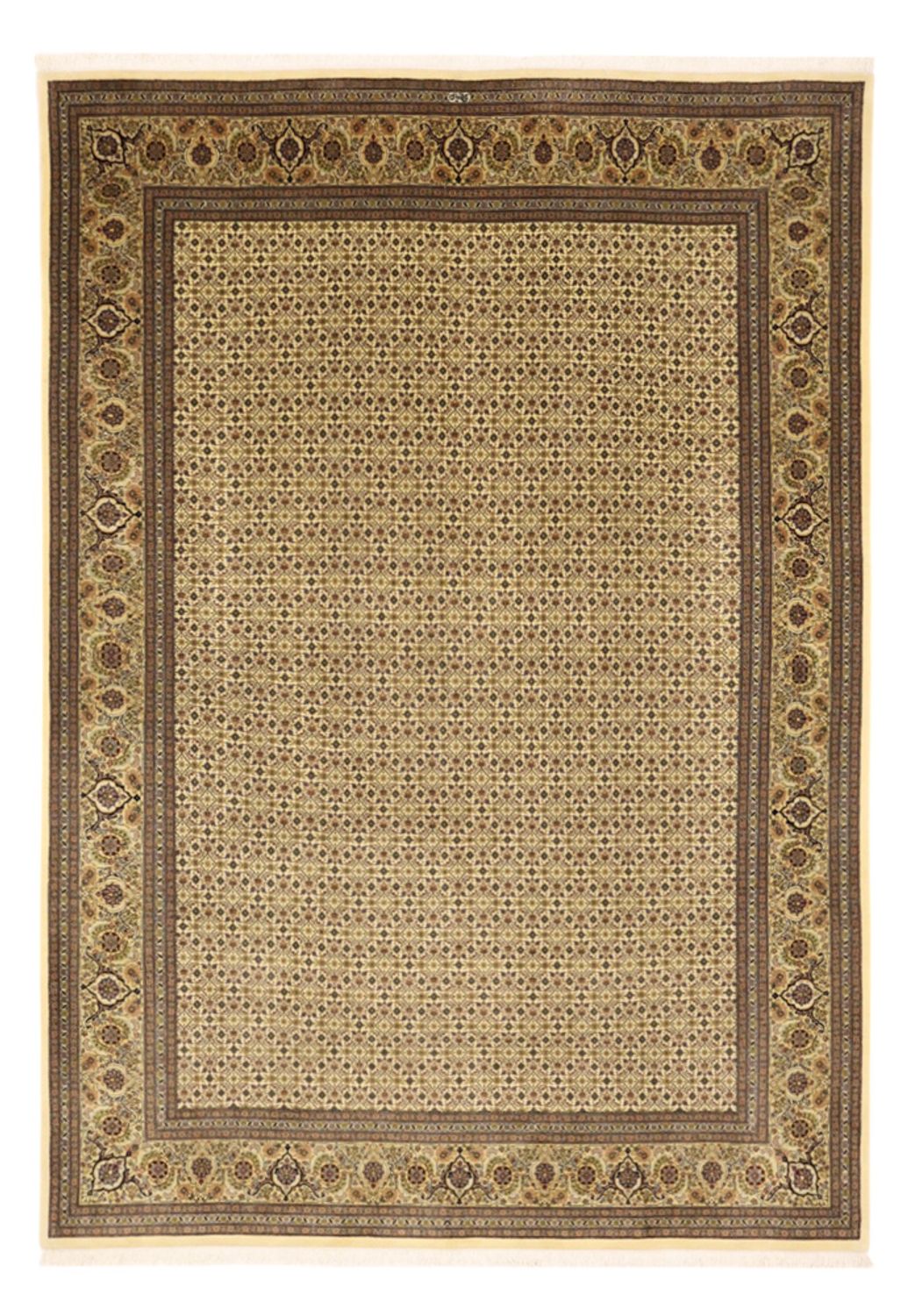 Persisk tæppe - Tabriz - Royal - Royal - 289 x 200 cm - mørk beige