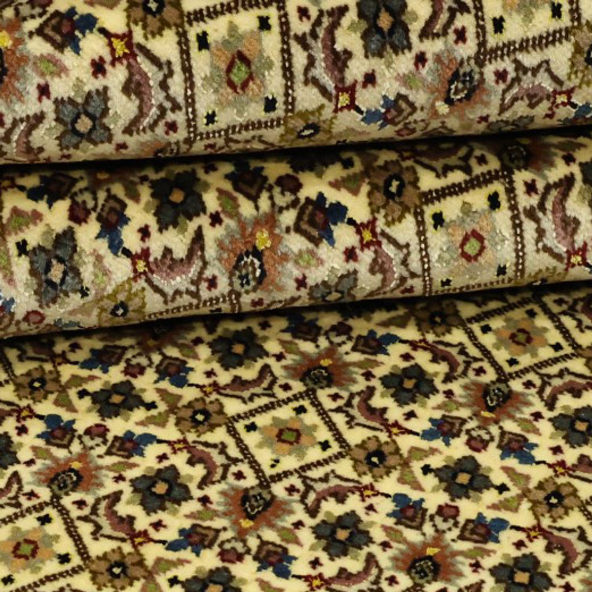 Persisk tæppe - Tabriz - Royal - Royal - 289 x 200 cm - mørk beige