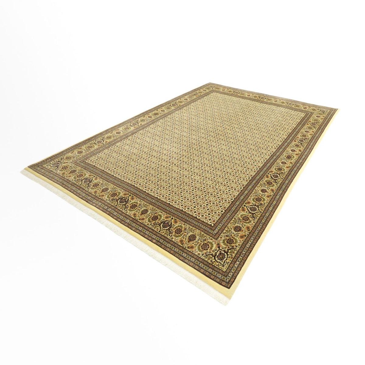 Persisk tæppe - Tabriz - Royal - Royal - 289 x 200 cm - mørk beige