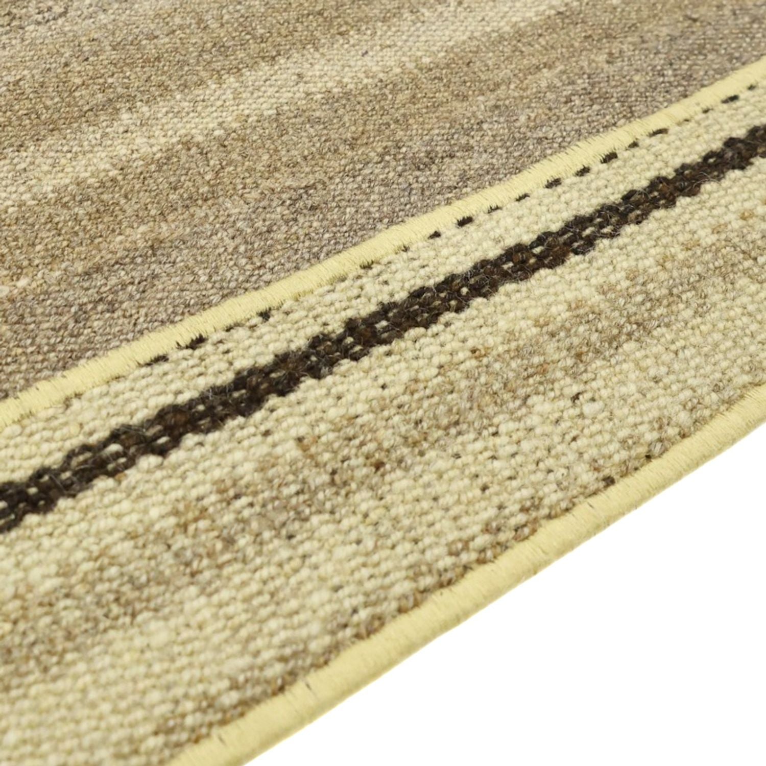 Kelim-tæppe - orientalsk - 234 x 172 cm - mørk beige