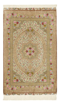 Persisk tæppe - Ghom - Royal - 165 x 101 cm - lys beige