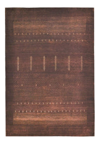 Gabbeh-tæppe - Loribaft Indus - 247 x 173 cm - mørkerød