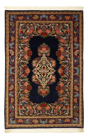 Persisk tæppe - Classic - 159 x 105 cm - mørkeblå