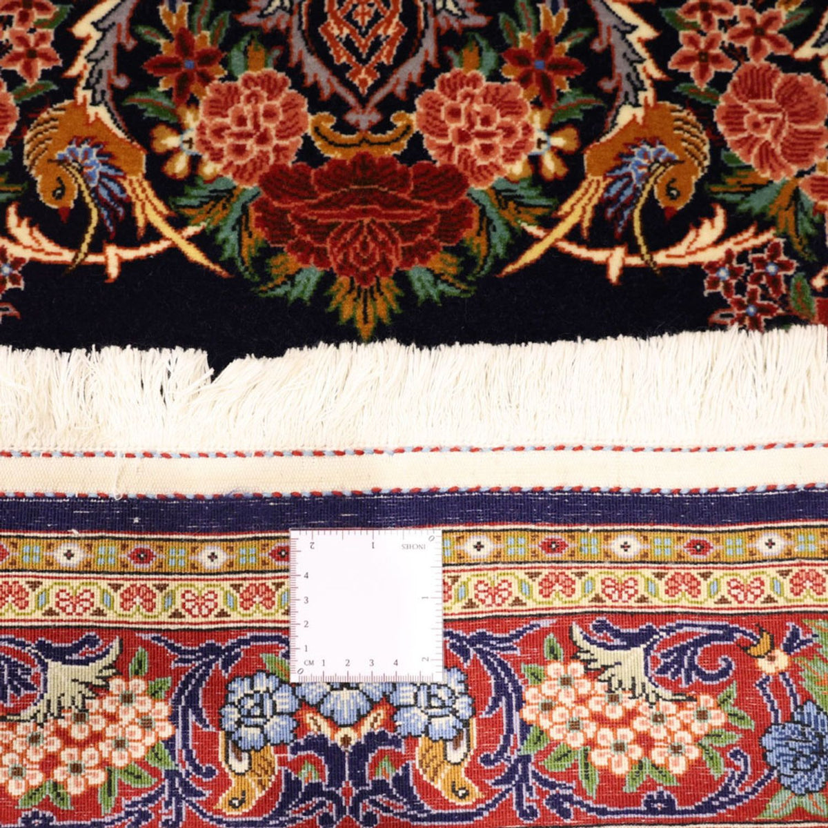 Persisk tæppe - Classic - 159 x 105 cm - mørkeblå