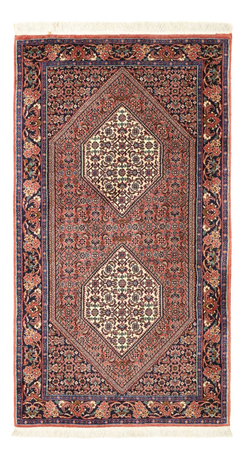 Persisk tæppe - Bijar - 130 x 72 cm - rust