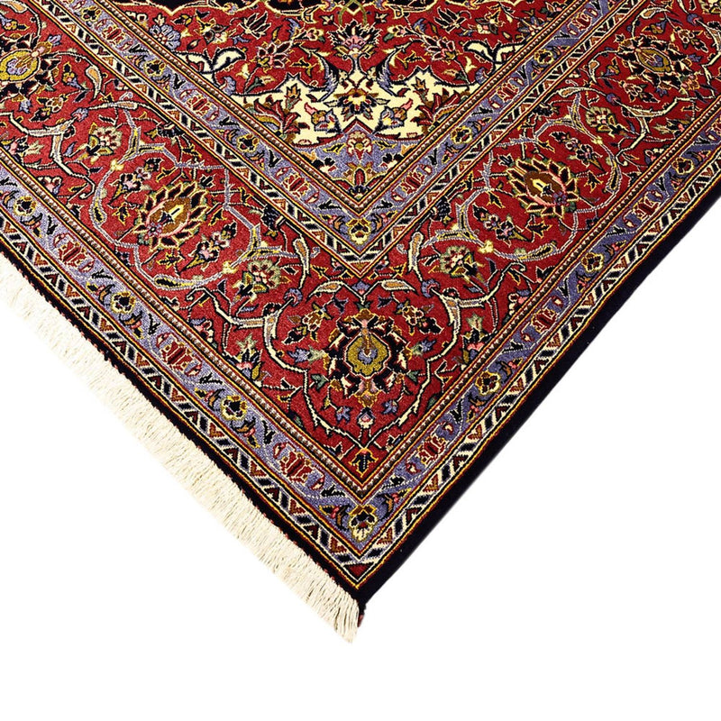 Persisk tæppe - Keshan - 208 x 139 cm - mørkerød