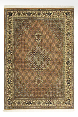 Persisk tæppe - Tabriz - Royal - Royal - 150 x 102 cm - sand