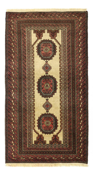 Baluch-tæppe - 189 x 105 cm - beige