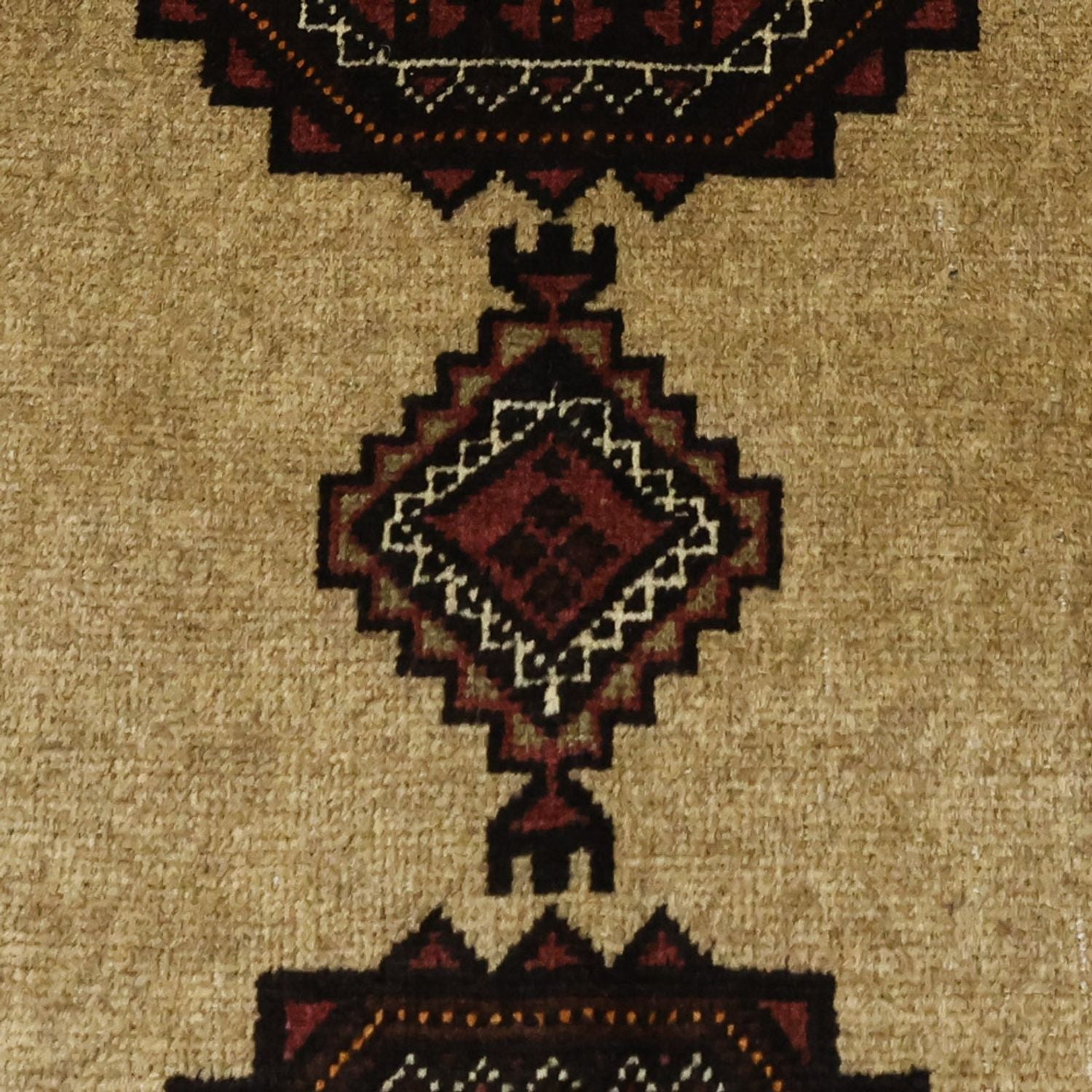 Baluch-tæppe - 189 x 105 cm - beige