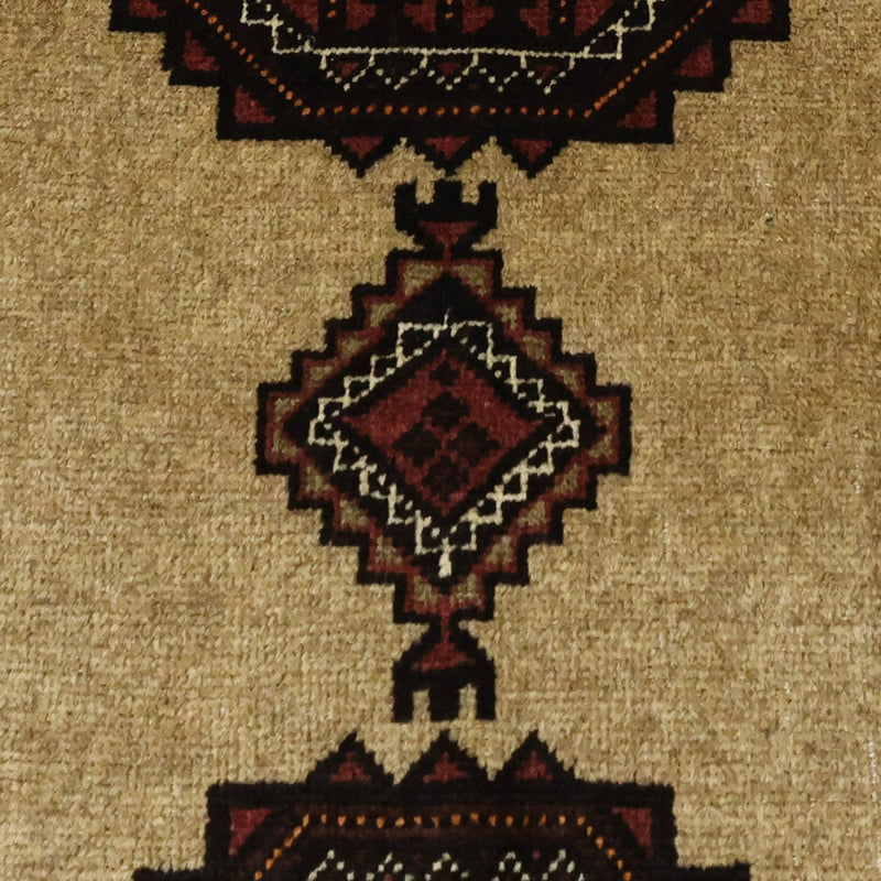 Baluch-tæppe - 189 x 105 cm - beige