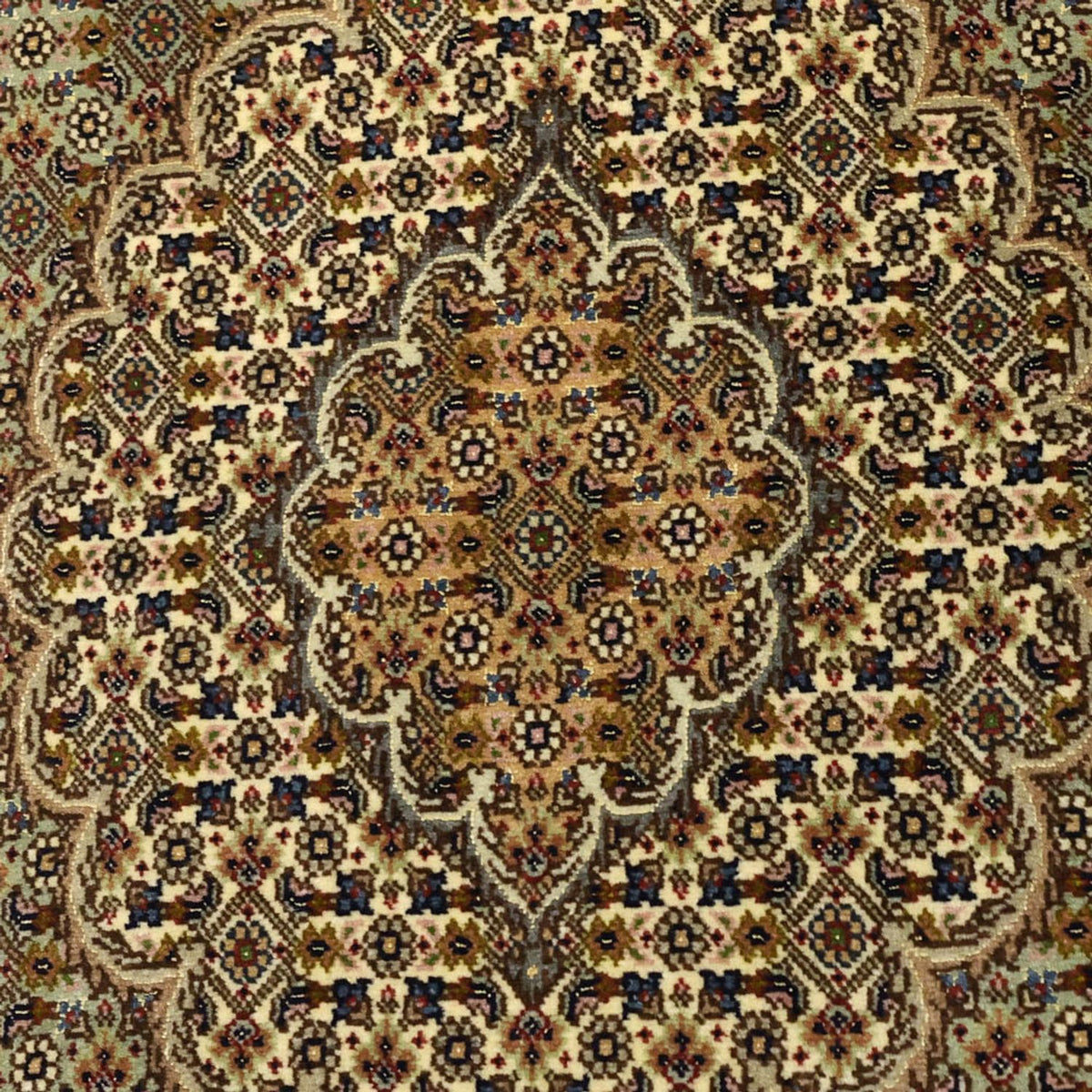 Persisk tæppe - Tabriz - Royal - 151 x 100 cm - olivengrøn
