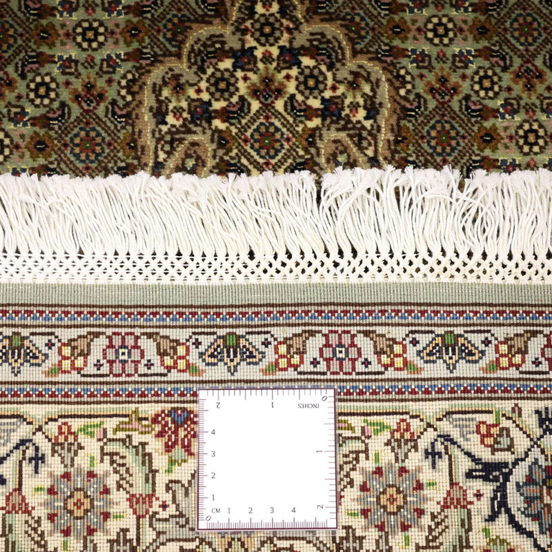 Persisk tæppe - Tabriz - Royal - 151 x 100 cm - olivengrøn