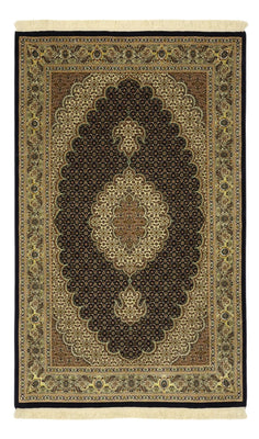Persisk tæppe - Tabriz - Royal - Halskæde af silke - 159 x 98 cm - mørk beige
