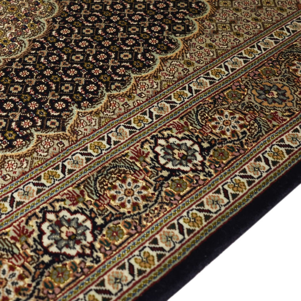 Persisk tæppe - Tabriz - Royal - 150 x 99 cm - mørk beige