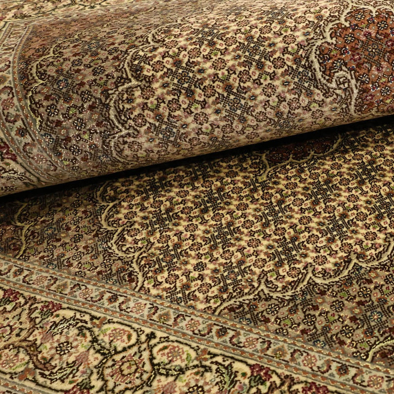 Persisk tæppe - Tabriz - Royal - 152 x 103 cm - olivengrøn
