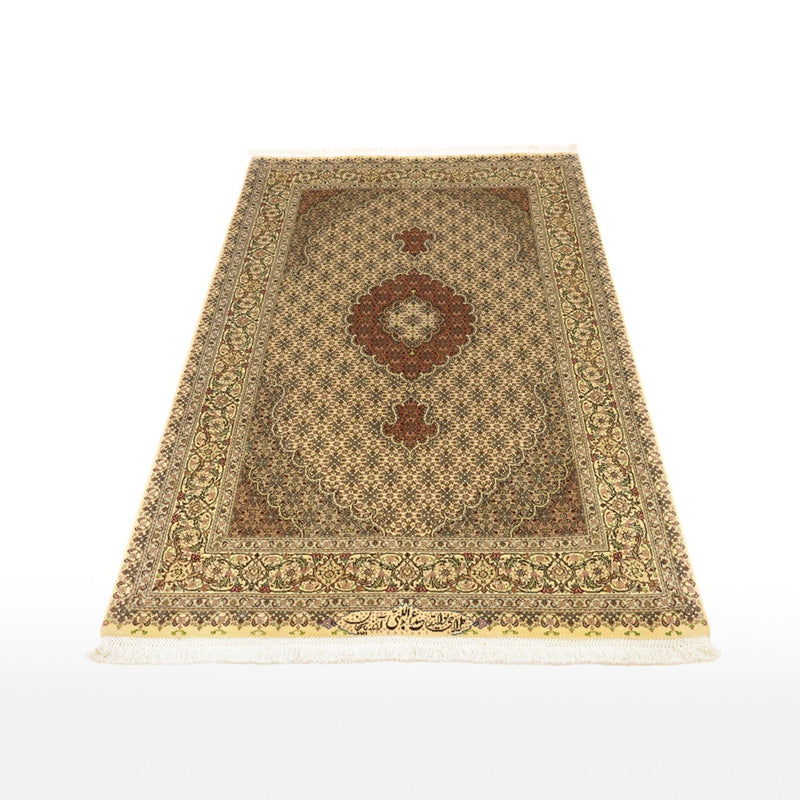 Persisk tæppe - Tabriz - Royal - 152 x 103 cm - olivengrøn