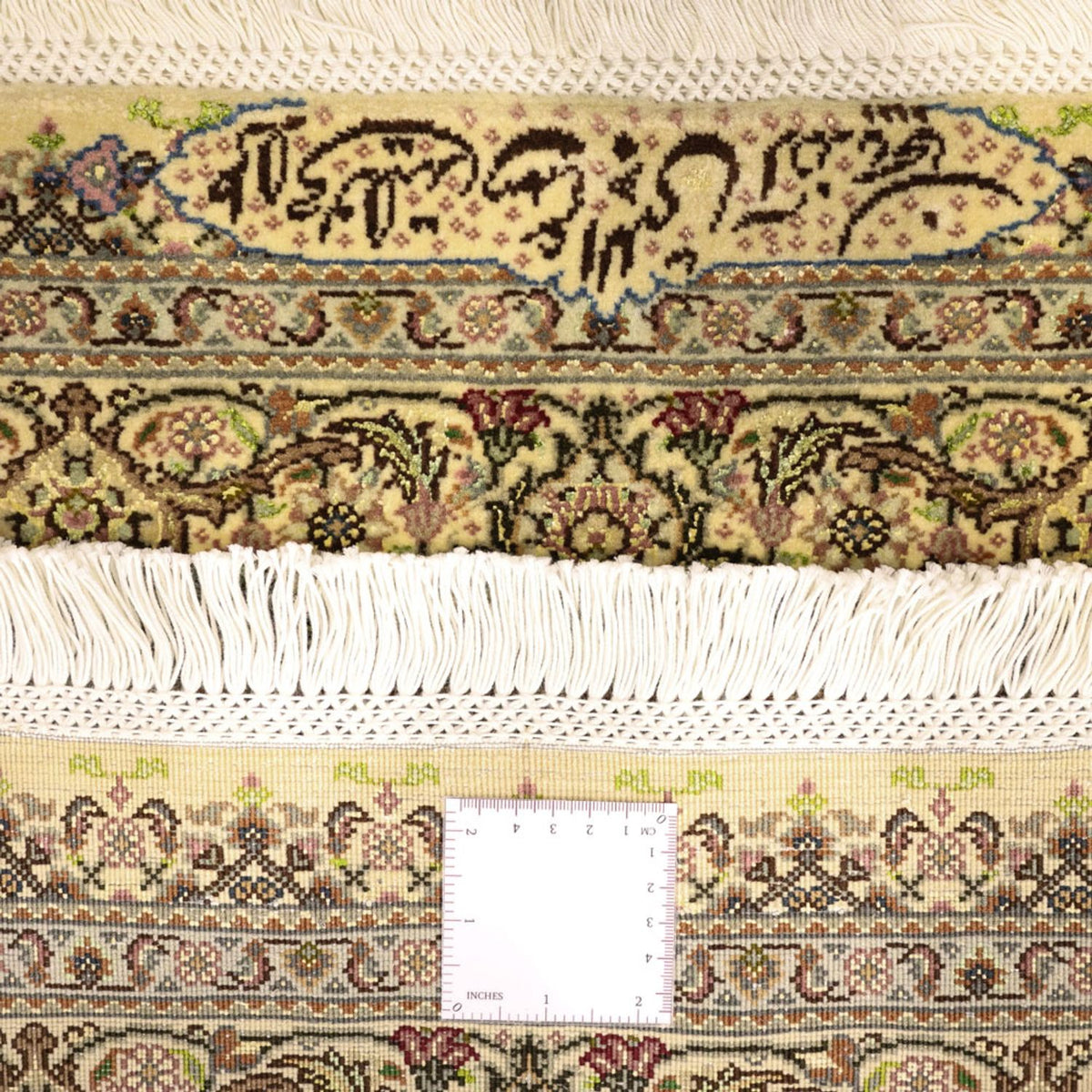 Persisk tæppe - Tabriz - Royal - 152 x 103 cm - olivengrøn