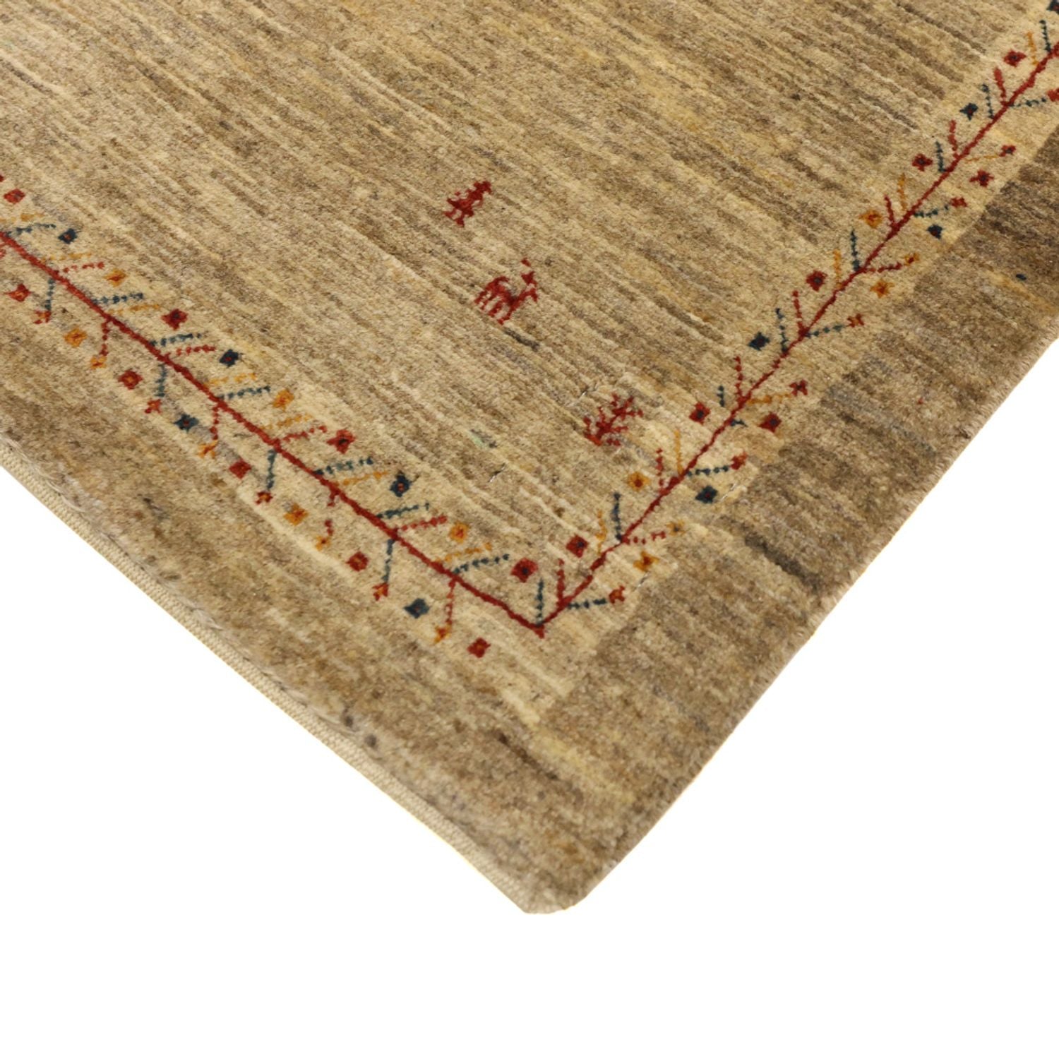 Gabbeh-tæppe - Kashkuli Persisk - 125 x 82 cm - beige