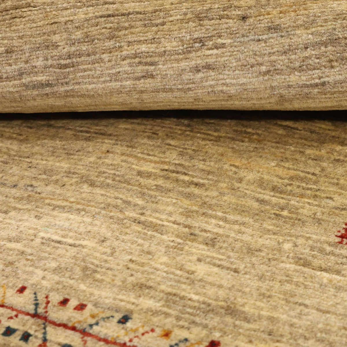 Gabbeh-tæppe - Kashkuli Persisk - 125 x 82 cm - beige