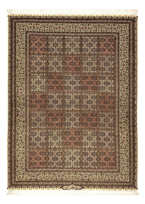 Persisk tæppe - Tabriz - Royal - Royal - 207 x 152 cm - mørk beige