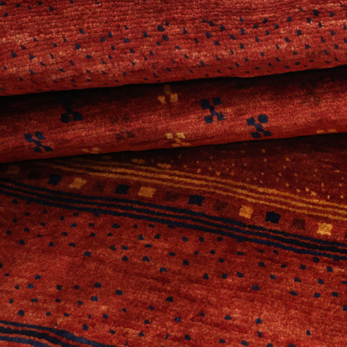 Gabbeh-tæppe - Kashkuli Persisk - 126 x 96 cm - flerfarvet