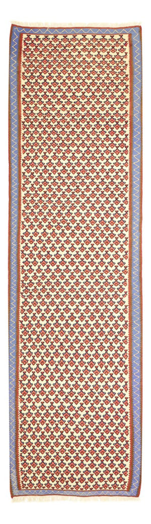 Løber Kelim-tæppe - orientalsk - 290 x 88 cm - flerfarvet