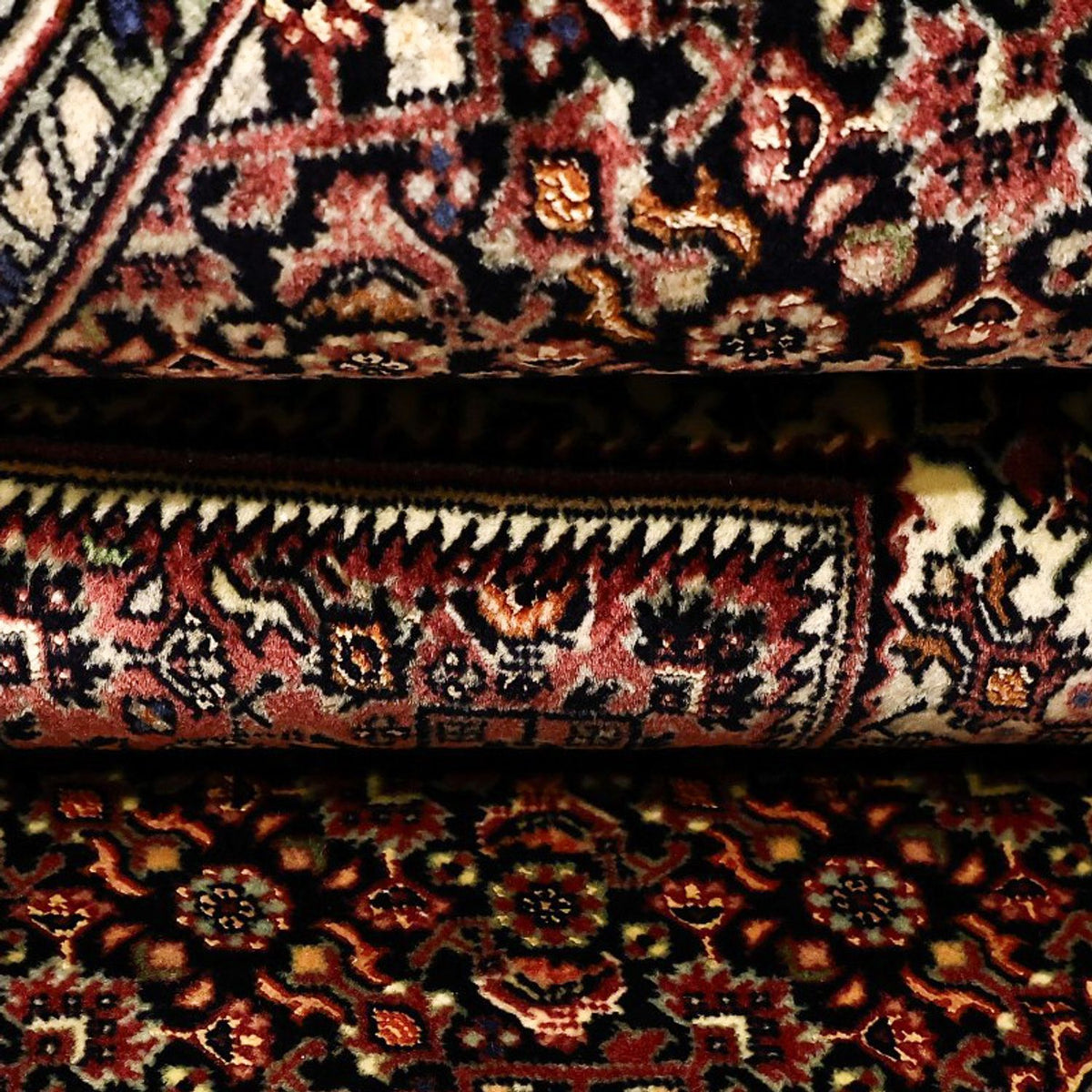 Persisk tæppe - Bijar - Royal - 203 x 151 cm - mørk beige