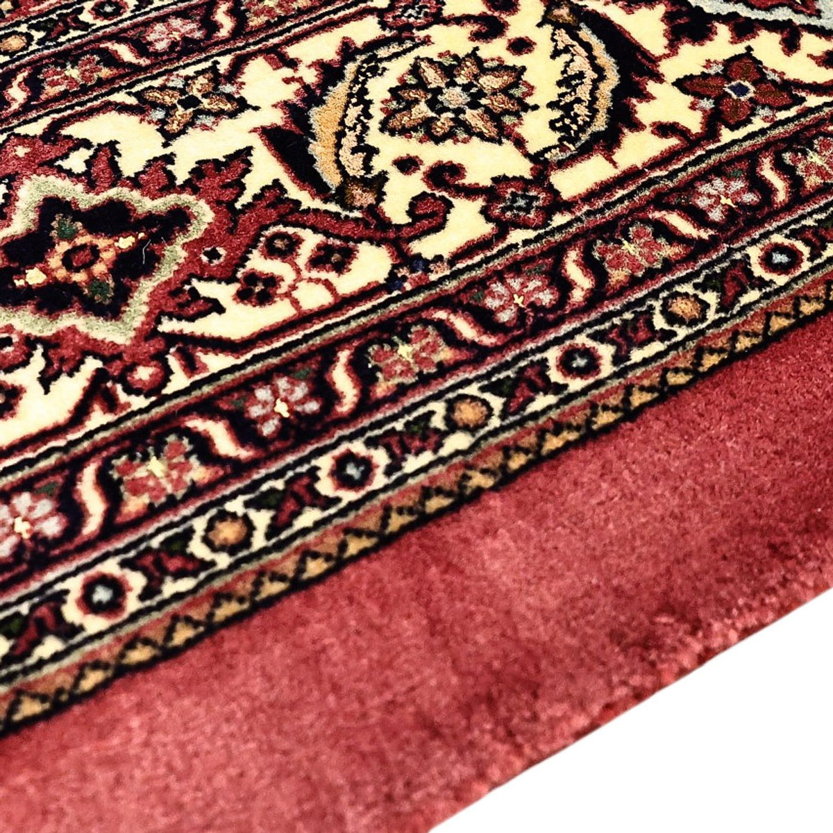 Persisk tæppe - Bijar - Royal - 204 x 152 cm - mørk beige