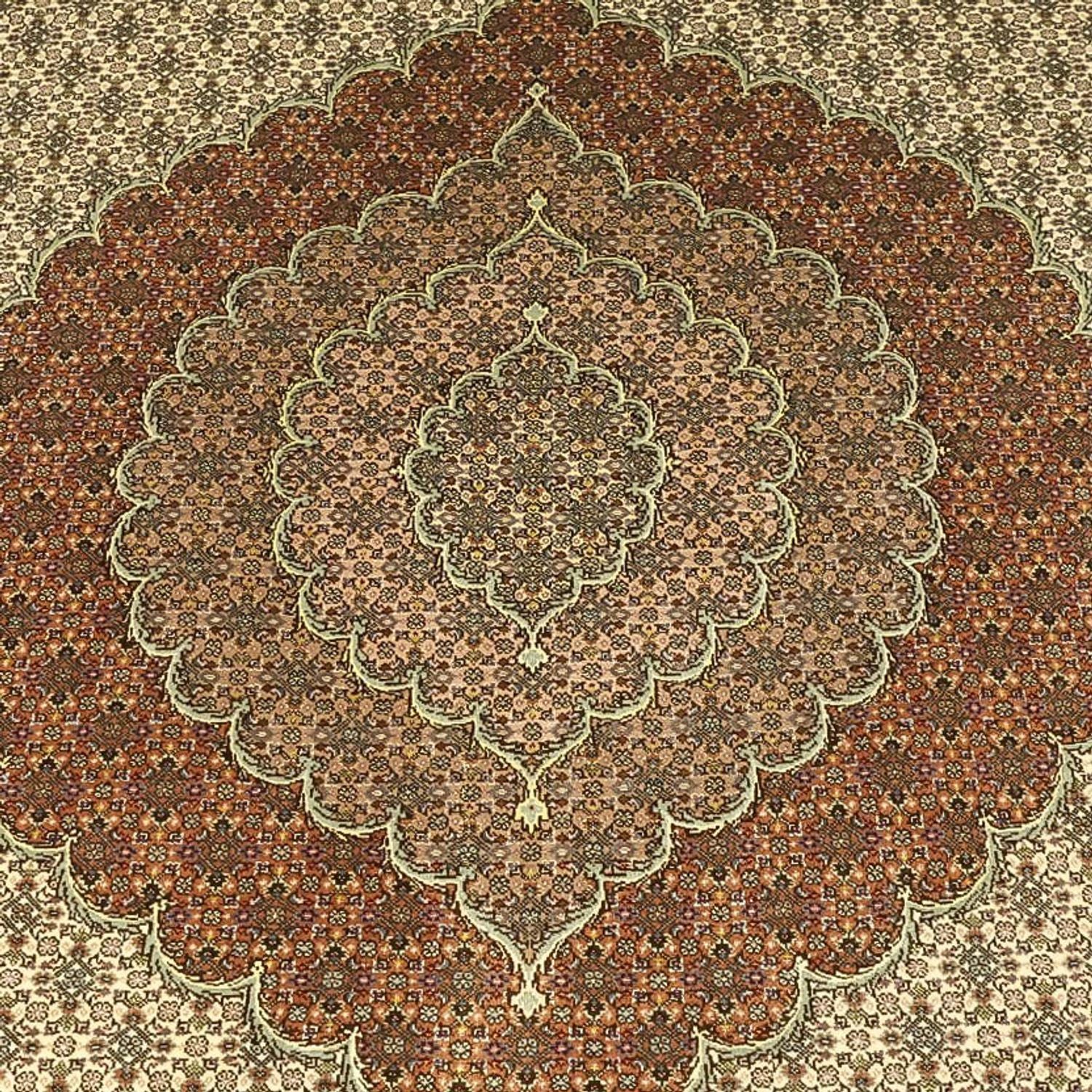Persisk tæppe - Tabriz - Royal - Royal - 348 x 248 cm - lys beige