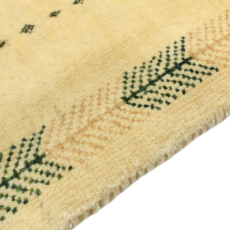 Gabbeh Tæppe - Loribaft Persisk - 292 x 219 cm - beige