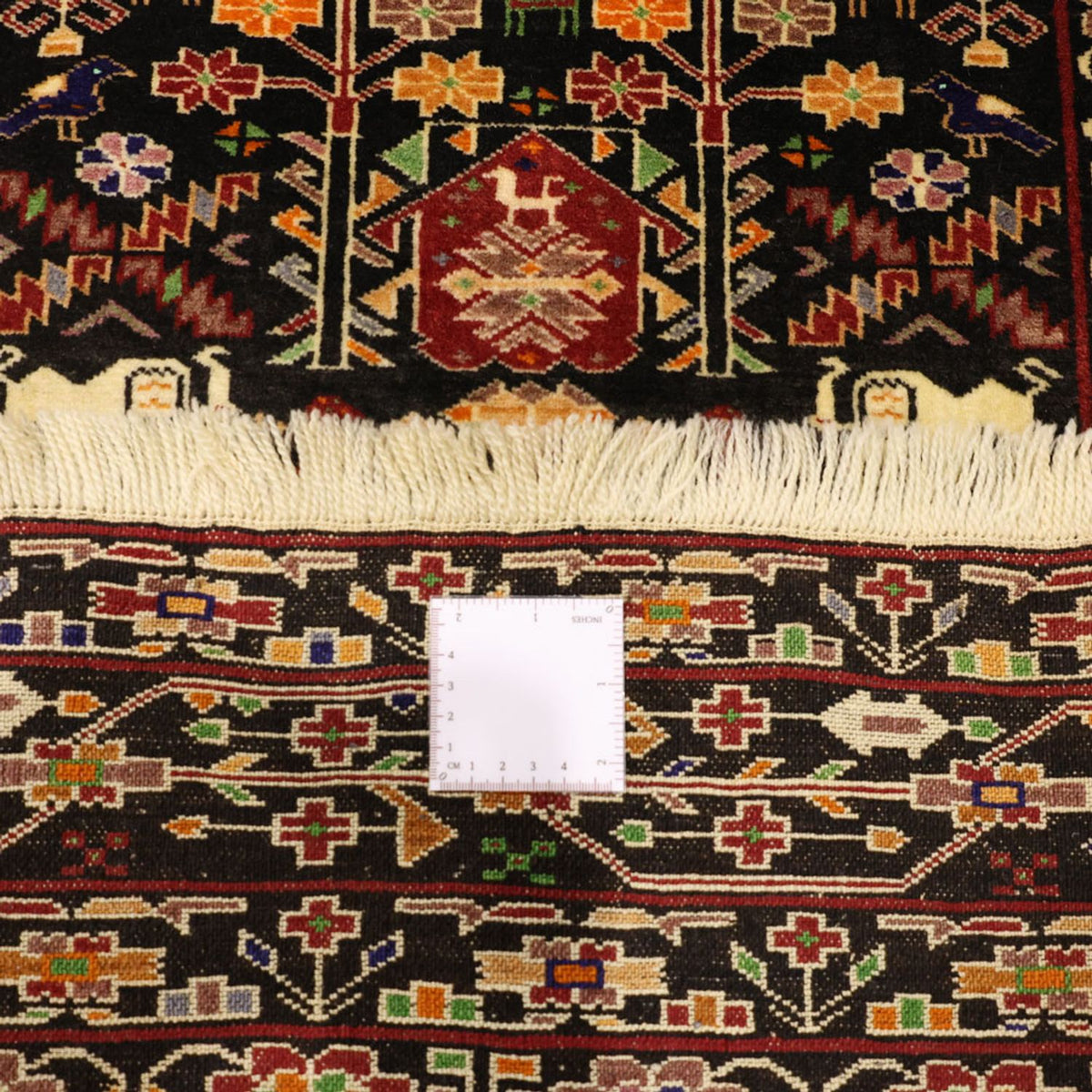 Baluch-tæppe - 153 x 104 cm - mørk beige